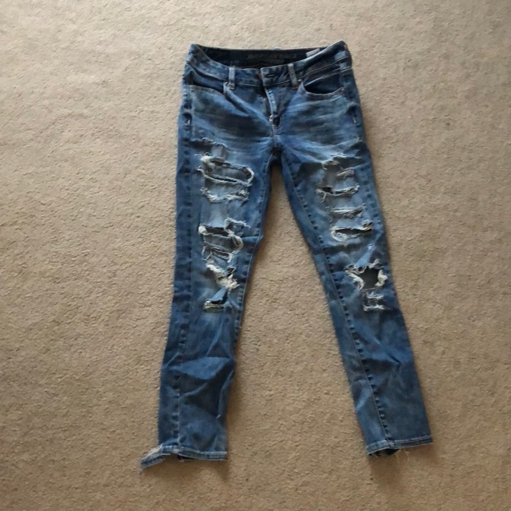 American eagle ankle jeans